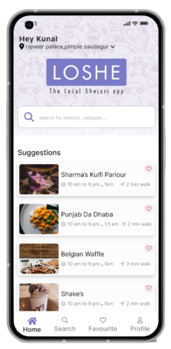 suggestion near by shops